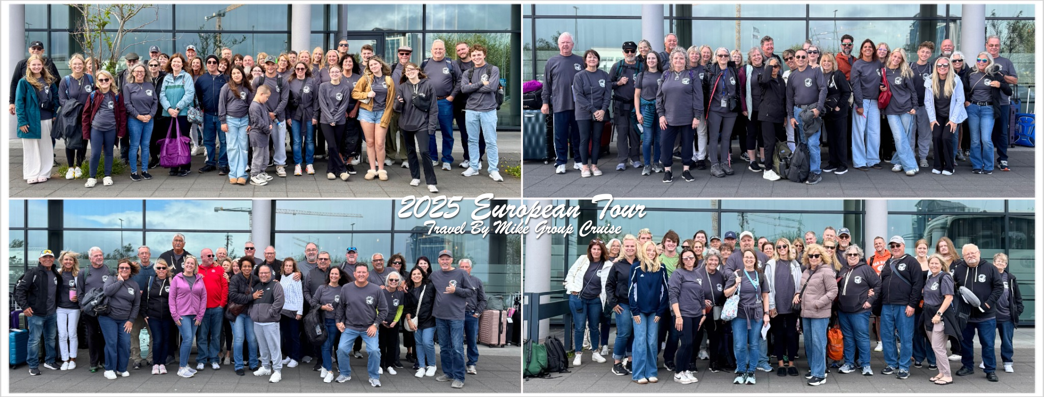 Travel By Mike 2025 European Tour groups
